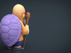 muten roshi Modèle 3D