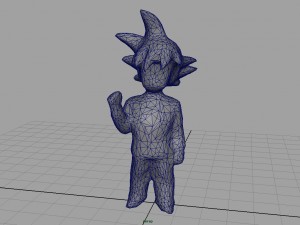 goku groom Model 3D
