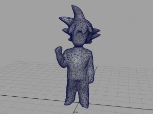 goku groom 3D Model