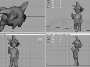 goku groom Model 3D