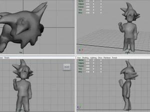 goku groom 3D Model