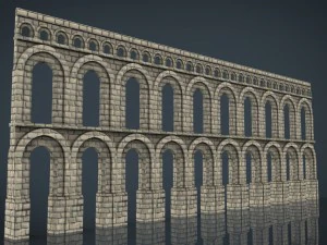 acquedotto Modello 3D