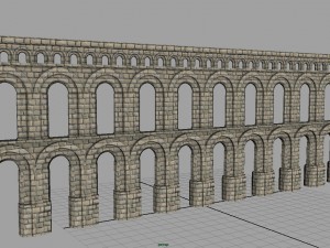 aqueduct 3D Model