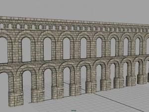 acquedotto Modello 3D