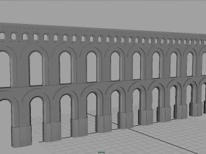 acquedotto Modello 3D