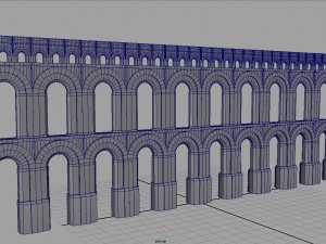 aqueduct 3D Model