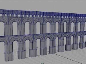 acquedotto Modello 3D