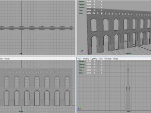 aqueduct 3D Model