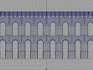 acquedotto Modello 3D