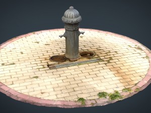 fountain 7 3D Model