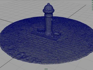 喷泉7 3D 模型
