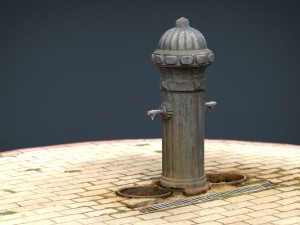 fountain 7 3D Model