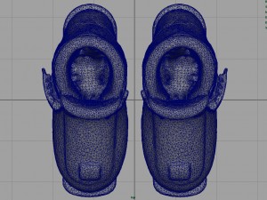 kids ski boots Modèle 3D