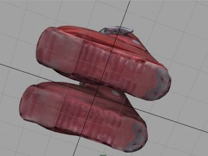 kids ski boots 3D Model