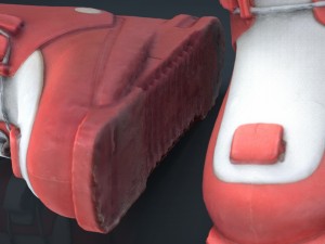 kids ski boots Modèle 3D