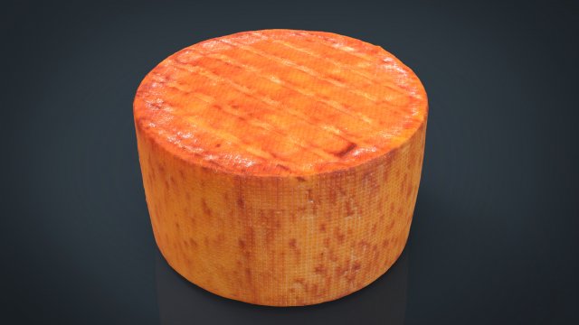 goat cheese Model 3D .c4d .max .obj .3ds .fbx .stl .blend