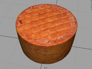 goat cheese 3D Model