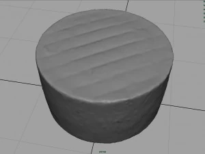 goat cheese 3D Model