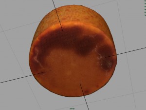 goat cheese Model 3D