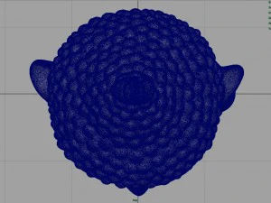 vintage buddha head 3D Model