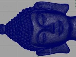 vintage buddha head 3D Модель