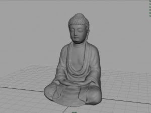 ancient buddha 3D Model