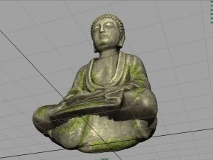 ancient buddha 3D Model