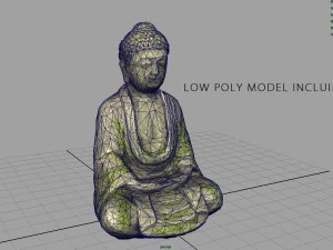 ancient buddha 3D Model