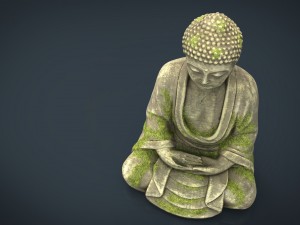 ancient buddha 3D मॉडल