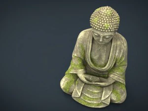 ancient buddha 3D Model