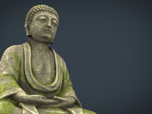 ancient buddha 3D मॉडल