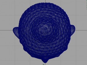 metal buddha head 3D Model