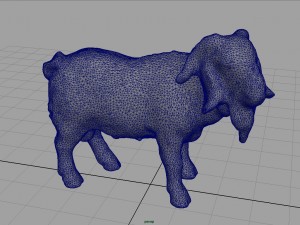 domestic goat 3D Модель