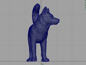 siberian husky 3D Model