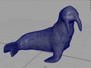 walrus 3Dモデル
