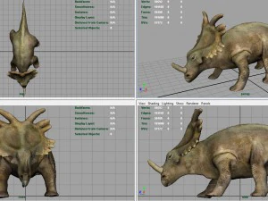 triceratops 3D Model