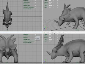 triceratops 3D Model