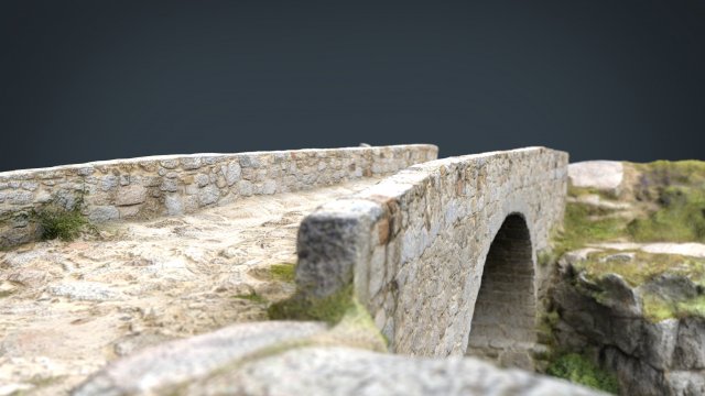 medieval bridge 3Dモデル .c4d .max .obj .3ds .fbx .stl .blend 