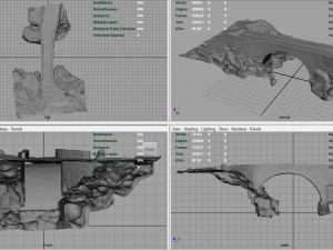 medieval bridge 3Dモデル