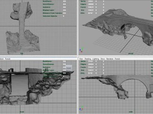 medieval bridge 3D Model
