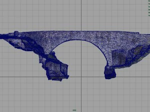 medieval bridge 3D Model