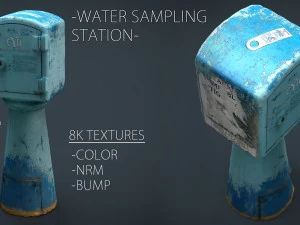 採水所 3Dモデル