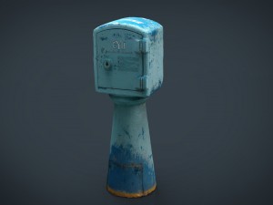 water sampling station 3D मॉडल