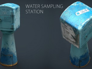 water sampling station 3D मॉडल