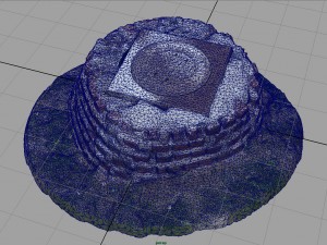sewer with bricks Model 3D