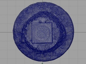 sewer with bricks Model 3D