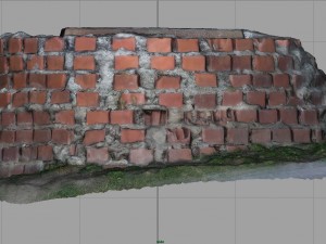 sewer with bricks Model 3D