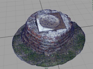 sewer with bricks Model 3D