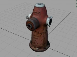 fire hydrant 2 3D Model