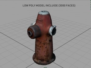 fire hydrant 2 Model 3D